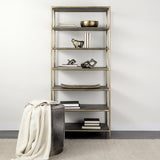 Mercana Karmel 12L x 12W Gold Hammered Aluminum Bowl