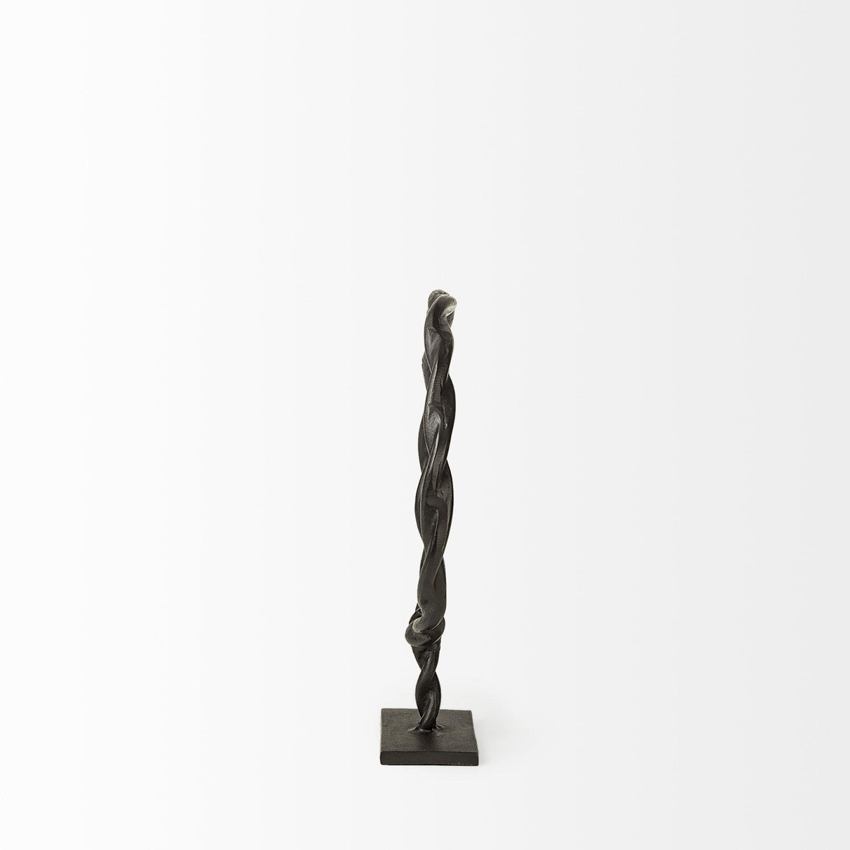 Mercana Rizwan (Small) Black Aluminum Braided Circular Object
