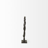 Mercana Rizwan (Small) Black Aluminum Braided Circular Object