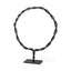 Mercana Rizwan (Large) Black Aluminum Braided Circular Object