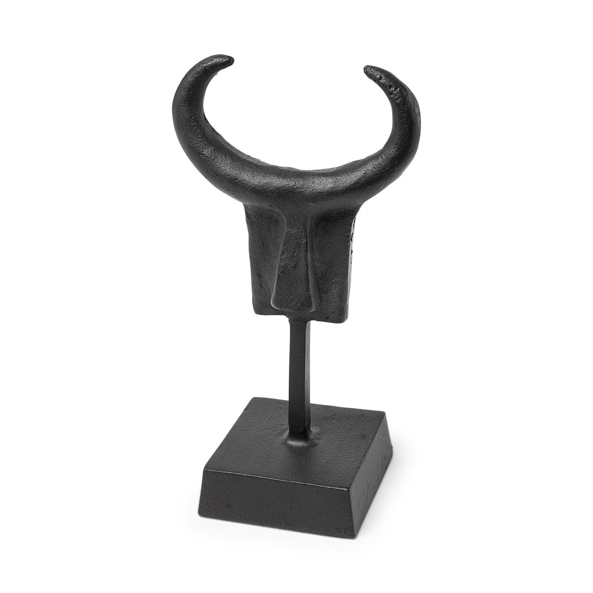 Mercana Caleb 4L x 5W Black Metal Tribal Figurine