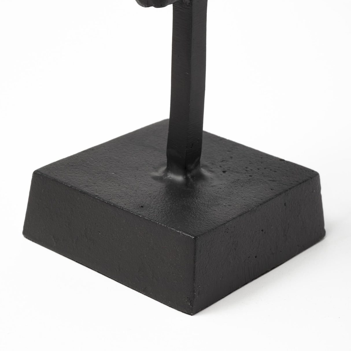 Mercana Caleb 4L x 5W Black Metal Tribal Figurine