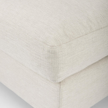 Mercana Valence 38.2L x 38.6W x 28.3H Beige Armless Sectional Piece