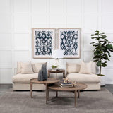 Mercana Valence 38.2L x 38.6W x 28.3H Beige Armless Sectional Piece