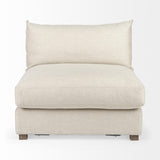 Mercana Valence 38.2L x 38.6W x 28.3H Beige Armless Sectional Piece
