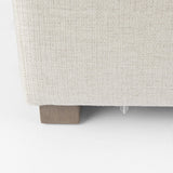 Mercana Valence 38.6L x 26.0W x 17.7H Beige 2/3 Ottoman Sectional Piece