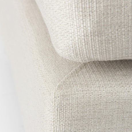 Mercana Valence 38.6L x 26.0W x 17.7H Beige 2/3 Ottoman Sectional Piece