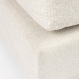 Mercana Valence 38.6L x 38.6W x 17.7H Beige Full Size Ottoman Sectional Piece