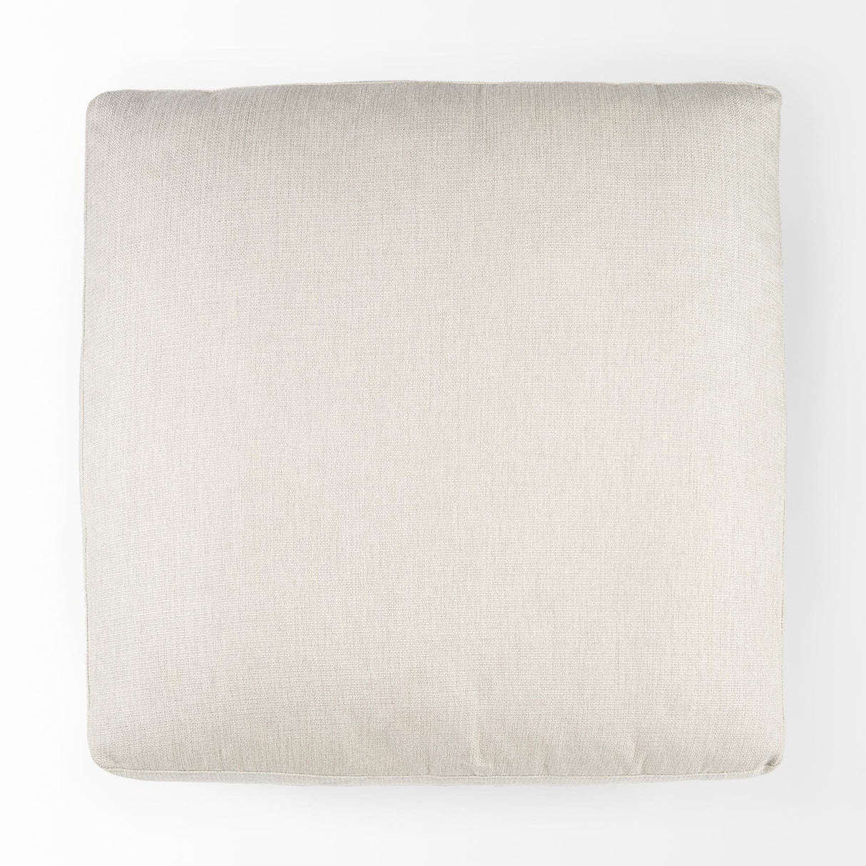 Mercana Valence 38.6L x 38.6W x 17.7H Beige Full Size Ottoman Sectional Piece