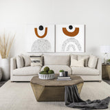 Mercana Valence Beige Throw Pillow Sectional Piece