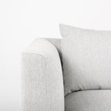 Mercana Valence 37.8L x 38.6W x 28.3H Light Gray Corner Sectional Piece