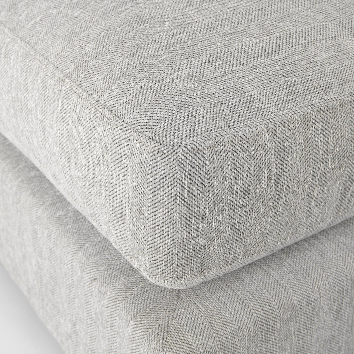 Mercana Valence 37.8L x 38.6W x 28.3H Light Gray Corner Sectional Piece