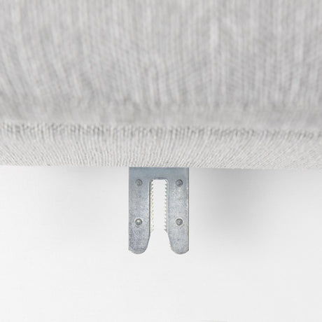 Mercana Valence 37.8L x 38.6W x 28.3H Light Gray Corner Sectional Piece