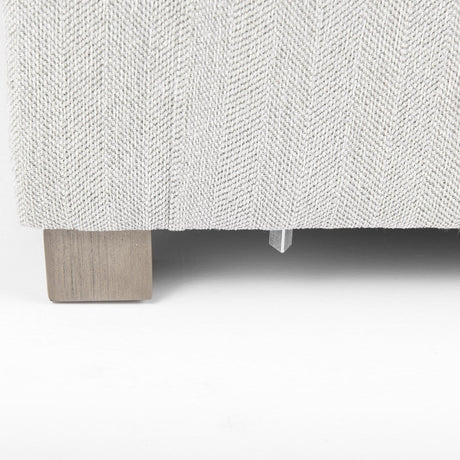 Mercana Valence 37.8L x 38.6W x 28.3H Light Gray Corner Sectional Piece