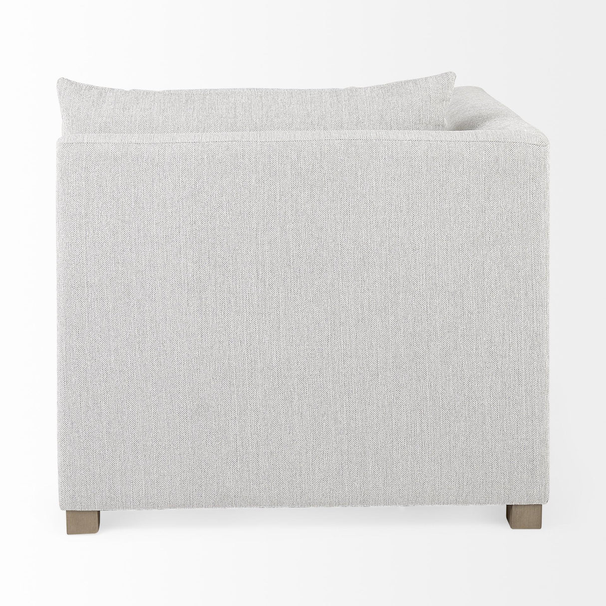 Mercana Valence 37.8L x 38.6W x 28.3H Light Gray Corner Sectional Piece
