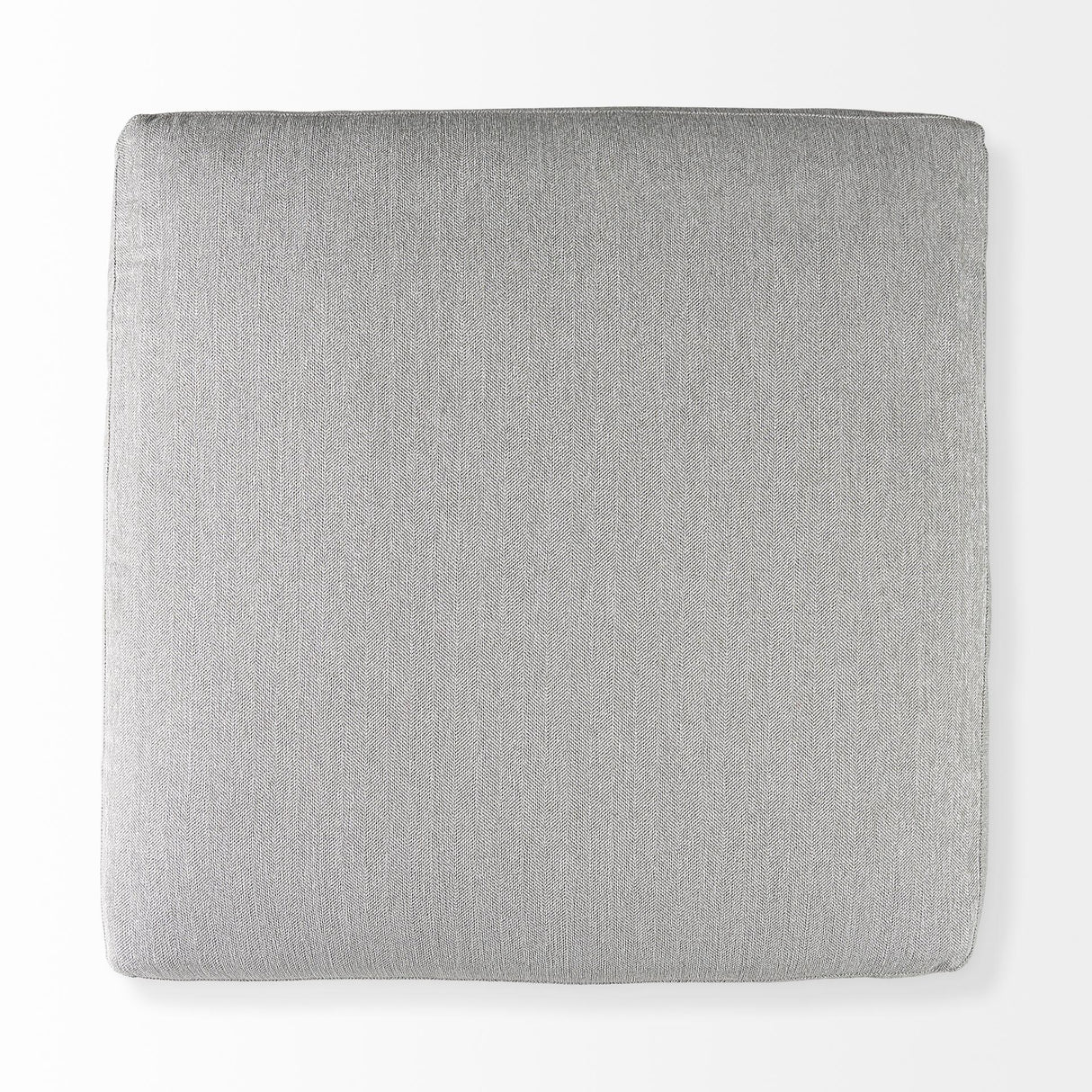 Mercana Valence 38.6L x 38.6W x 17.7H Light Gray Full Size Ottoman Sectional Piece