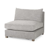 Mercana Valence 38.2L x 38.6W x 28.3H Medium Gray Armless Sectional Piece