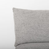 Mercana Valence 38.2L x 38.6W x 28.3H Medium Gray Armless Sectional Piece