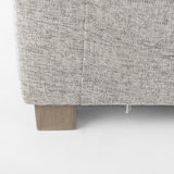 Mercana Valence 38.2L x 38.6W x 28.3H Medium Gray Armless Sectional Piece