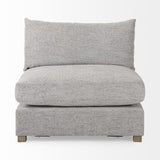 Mercana Valence 38.2L x 38.6W x 28.3H Medium Gray Armless Sectional Piece