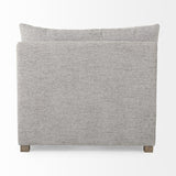 Mercana Valence 38.2L x 38.6W x 28.3H Medium Gray Armless Sectional Piece