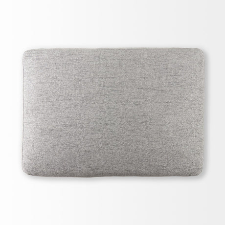 Mercana Valence 38.6L x 26.0W x 17.7H Medium Gray 2/3 Ottoman Sectional Piece