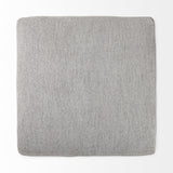 Mercana Valence 38.6L x 38.6W x 17.7H Medium Gray Full Size Ottoman Sectional Piece