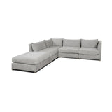 Mercana Valence Medium Gray Arm Pillow Sectional Piece