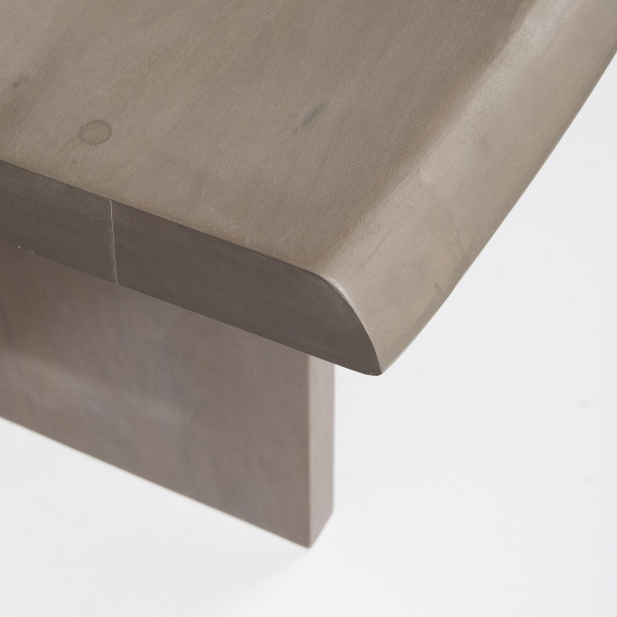 Mercana Konstantin 94.0 x 40.0 x 30.0 Medium Brown Wood W/ Live Edge Rectangular Dining Table