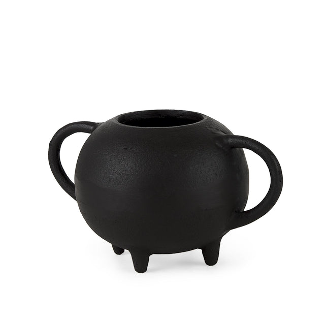 Mercana Cyrus Black Spherical Vase Decorative Object