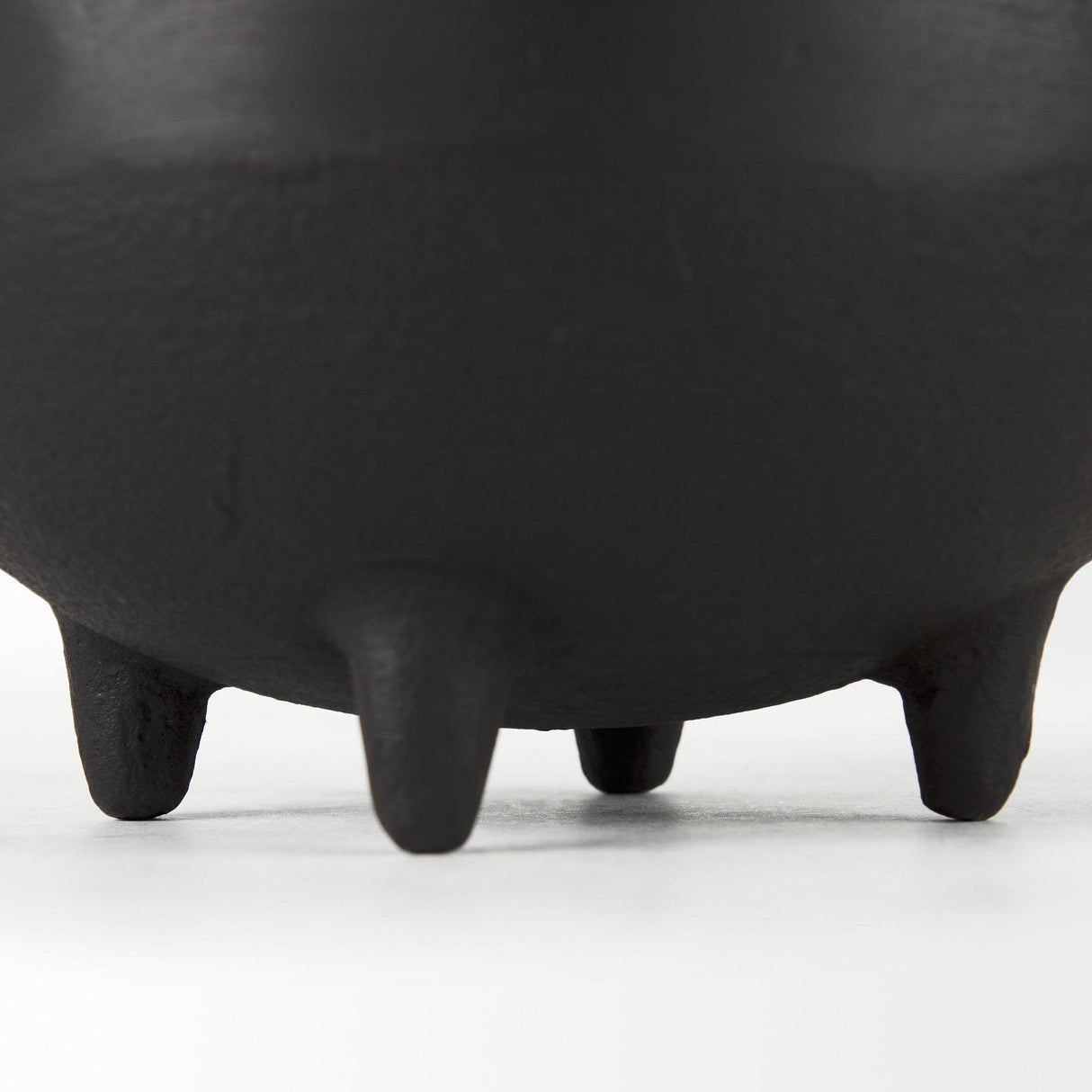 Mercana Cyrus Black Spherical Vase Decorative Object