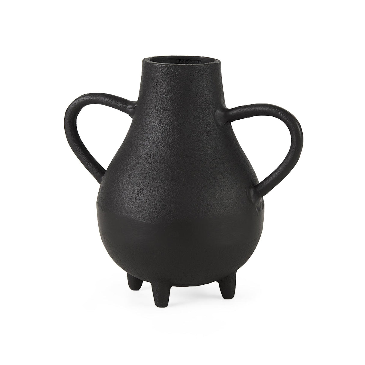 Mercana Cyrus Black Two handled Vase Decorative Object