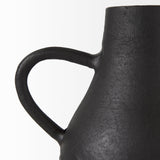 Mercana Cyrus Black Two handled Vase Decorative Object