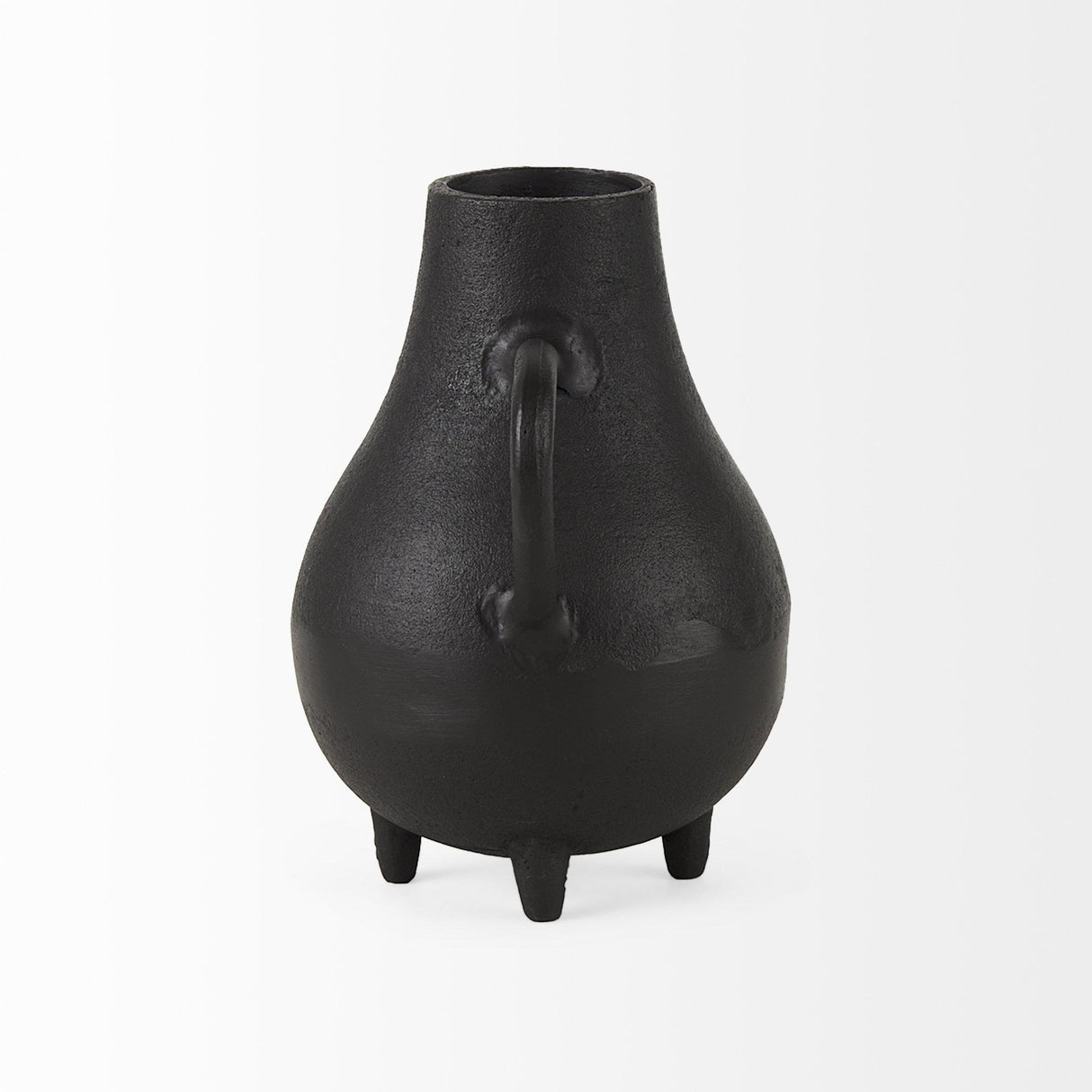 Mercana Cyrus Black Two handled Vase Decorative Object