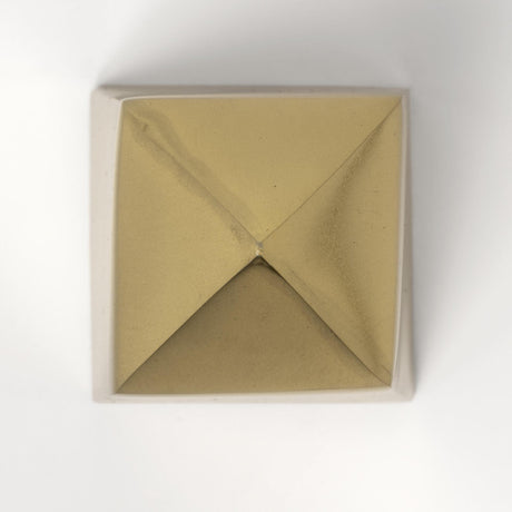 Mercana Giza (Set of 2) 4L x 4W Gold Elongated Pyramids