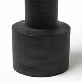 Mercana Bolton I 3.9L x 3.9W x 10.6H Black Metal Table Candle Holders