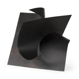 Mercana Francesca 18.1L x 18.1W x 18.1H Black Metal Sculptural Decorative Object