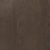 Mercana Kiran 17L x 17W x 30H Medium Brown Wood W/ Antique Nickel Finished Metal Frame Bar Stool