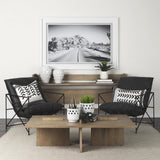 Mercana Aida 56 x 34 Rectangular Light Brown Wood Coffee Table