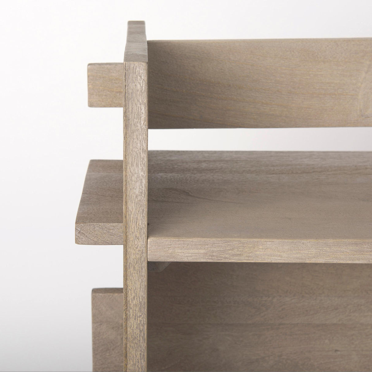 Mercana Aida Light Gray Wood Console Table