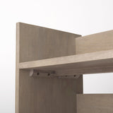 Mercana Aida Light Gray Wood Console Table