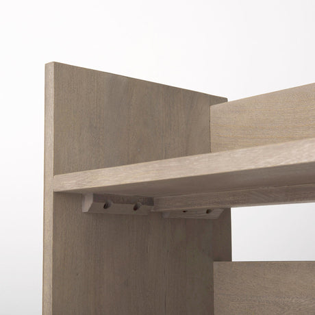 Mercana Aida Light Gray Wood Console Table