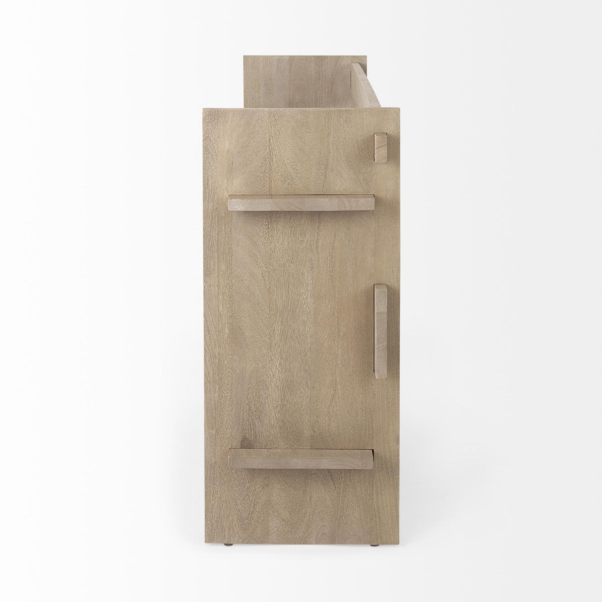 Mercana Aida Light Gray Wood Console Table