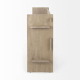 Mercana Aida Light Gray Wood Console Table
