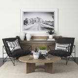 Mercana Aida Light Brown Wood Console Table