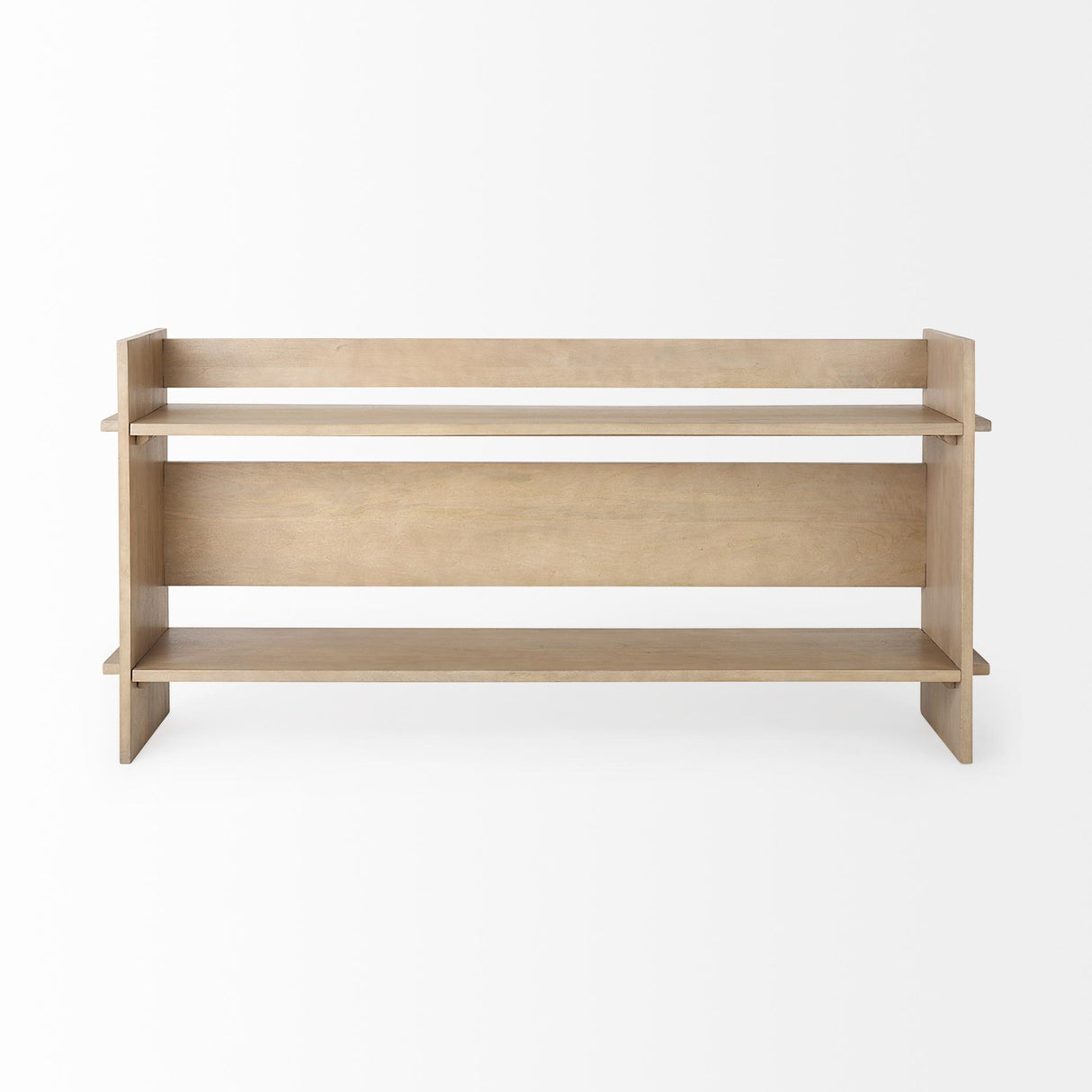 Mercana Aida Light Brown Wood Console Table