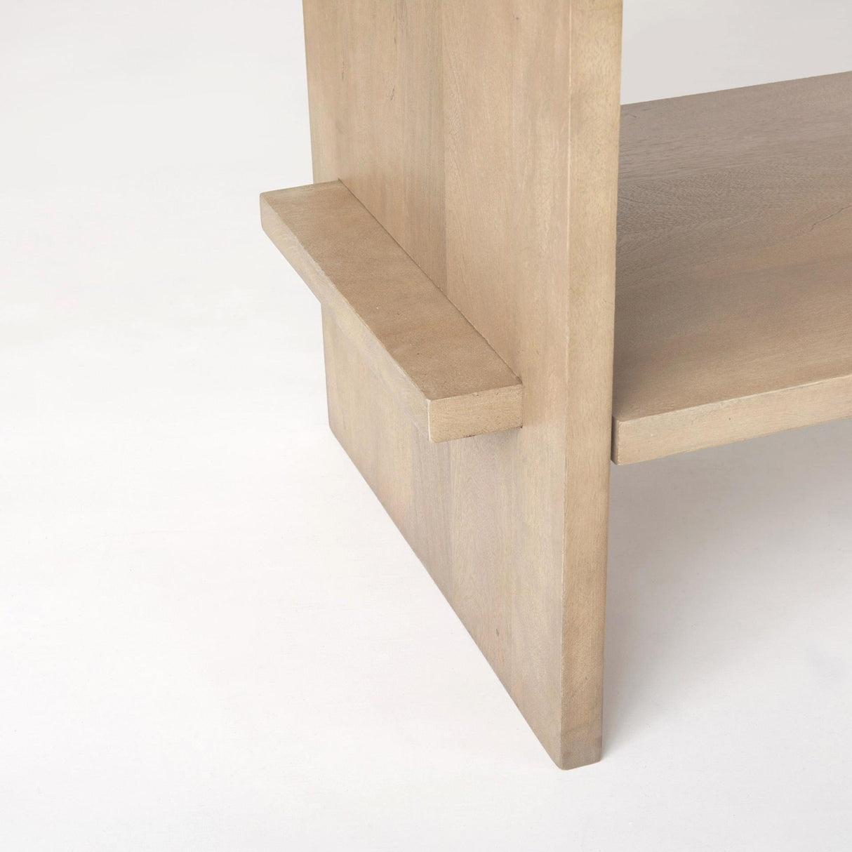 Mercana Aida Light Brown Wood Console Table