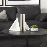 Mercana Sophia 8.0"L x 6.0"W x 7.0"H Marble Set Of Two Bookends