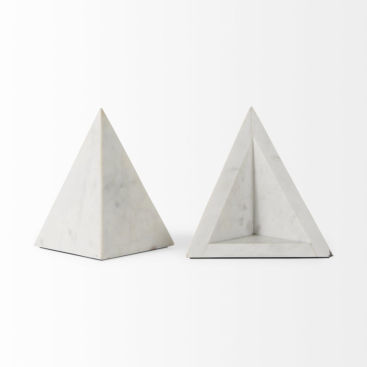 Mercana Sophia 8.0"L x 6.0"W x 7.0"H Marble Set Of Two Bookends