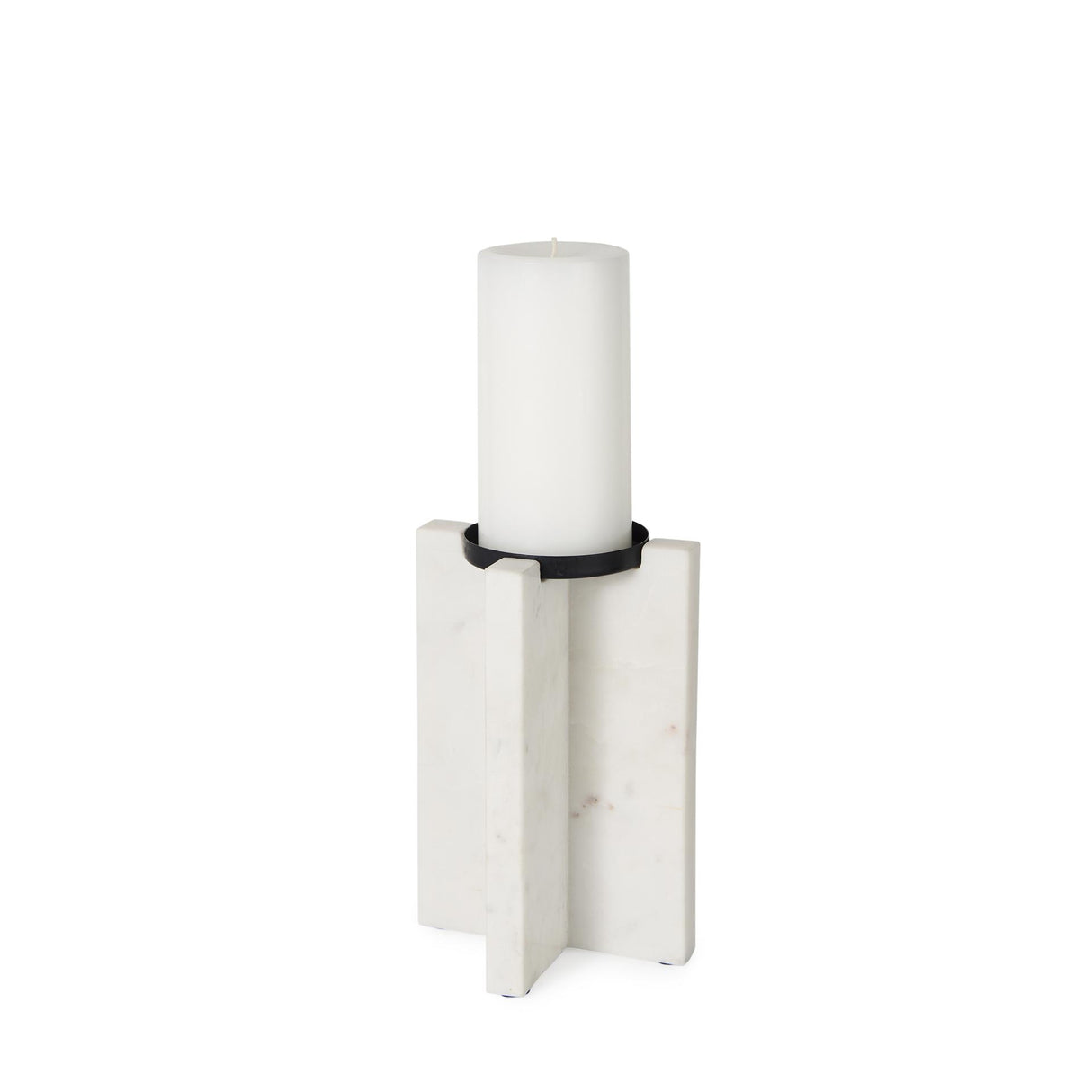 Mercana Sophia 5.5"L x 3.5"W x 8.0"H. Marble Candle Holder Medium